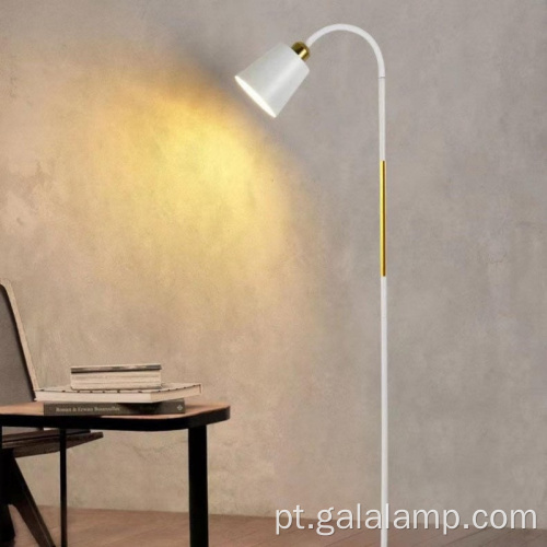 Candeeiro de pé LED minimalista: luz de pé regulável